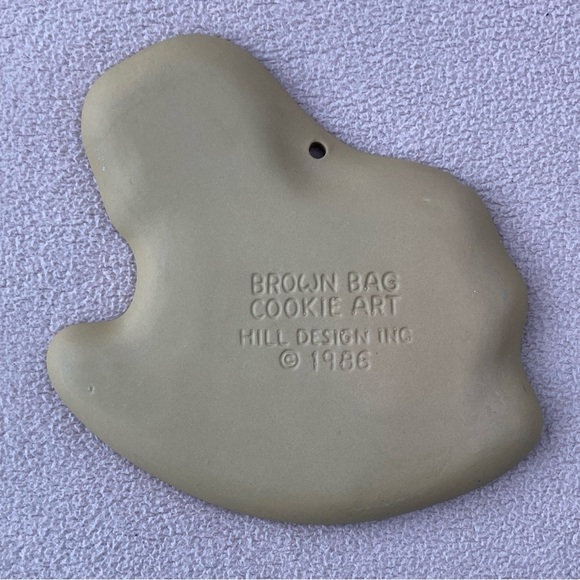 Brown Bag Cookie Art Shortbread Molds-Set of 2-Vintage-Vtg-80s-Dessert-Teddy-Toy - Picture 4 of 11